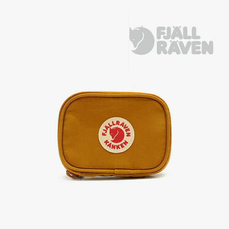 ＊FJALLRAVEN｜Kanken Card Wallet/ フェールラーベン/カンケン カード ウォレット/Acorn #財布 コイン ケース 薄型 コンパクト 軽量 ミニ 茶色 ブラウン