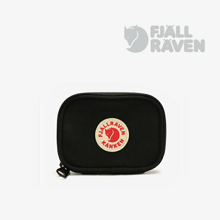 FJALLRAVEN｜Kanken Card Wallet - Goods/ フェールラーベン/カンケン カード ウォレット/Black 財布 コイン ケース 薄型 コンパクト 軽量 ミニ 黒