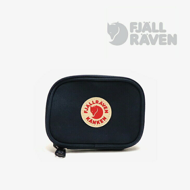 FJALLRAVEN｜Kanken Card Wallet - Goods/ フェールラーベン/カンケン カード ウォレット/Navy 財布 コイン ケース 薄型 コンパクト 軽量 ミニ 紺