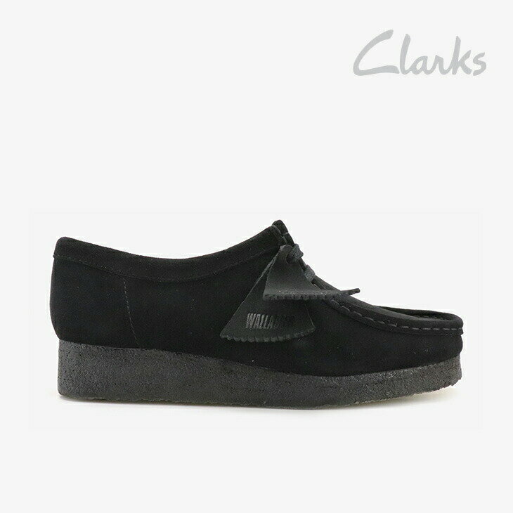 ・CLARKS｜W Wallabee/ クラークス/ワラビー スエード/ブラック #