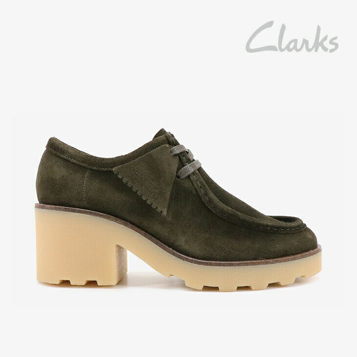＊CLARKS｜W Wallabee Block Suede/ クラークス/ワラビー ブロック スエ