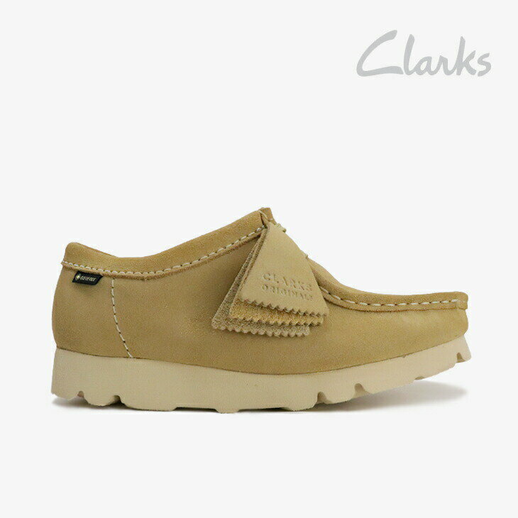 クラークス ・CLARKS｜W Wallabee Gore-Tex/ クラークス/ワラビー ゴアテックス/メープルスエード #