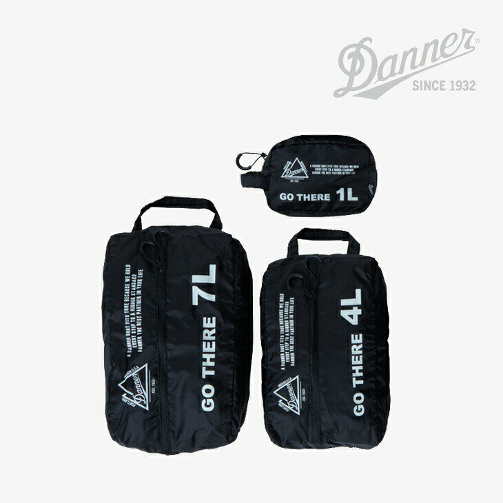 ＊DANNER｜Travel Pouch - Goods/ ダナー/トラベル ポーチ/Black #