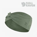 ・FJALLRAVEN｜Abisko Wool Headband/ フェールラーベン/アビスコ ウール ヘアバンド/パティナグリーン #