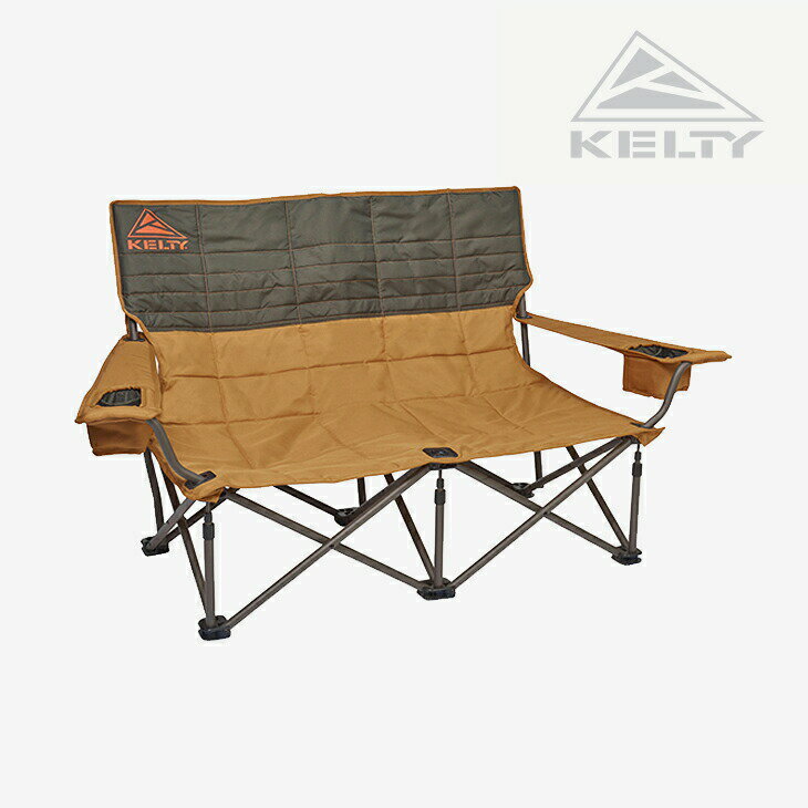 ・KELTY｜Low Loveseat/ ケルティー/ロー ラブシート/キャニオンブラウン×ベルーガ #