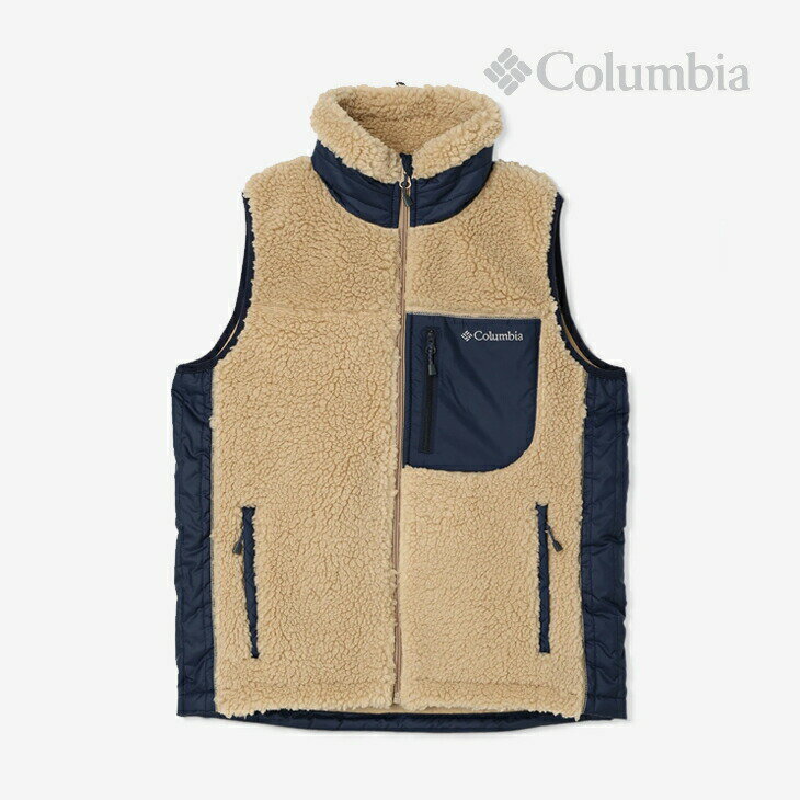 COLUMBIA｜W Archer Ridge II Vest/ コロンビア/アーチャー リッジ 2 ベスト/ビーチxダークノクターナル