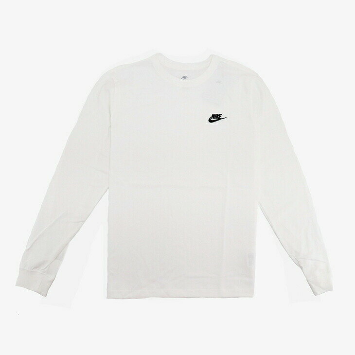 ・NIKE｜Club LS T-Shirt/ ナイキ/クラブ LS Tシャツ/ホワイト #のサムネイル