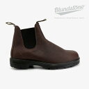 ＊BLUNDSTONE｜Classics 2247 Chelsea Boot/ ブランドストーン/クラシックス チェルシー ブーツ シュリンク レザー/メスキートブラウン