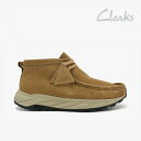 ▲SALE］CLARKS｜Wallabee Eden Suede Vibram/ クラークス/ワラビー エデン モカシン スウェード ビブラム/ダークサンド #