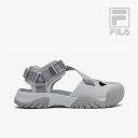 ・FILA|W Peito Sandal/ フィラ/ペイト サンダル/グレーxグレー #