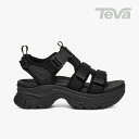 ・TEVA|W Hurricane Ampsole Gaila Pratform/ テバ/ハリケーン アンプソール ガイラ プラットフォーム/ブラック #