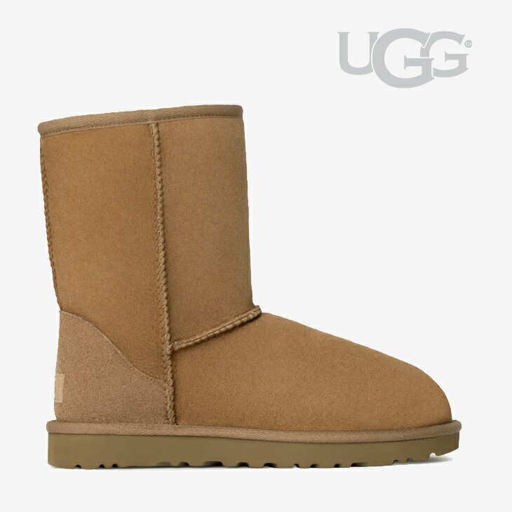 ・UGG｜W Classic Short II Sheepskin/ アグ/クラシック ショート 2 シープスキン ムートン/チェスナット #