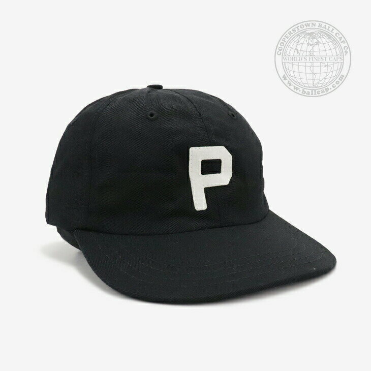 COOPERSTOWN BALL CAP｜USA Made Washed Cap Felt P/ クーパーズタウン/USA製 ウォッシュド キャップ フェルト ポートランド/ブラック