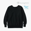 CHAMPION｜Reverse Weave Crew Neck Sweat/ チャンピオン/リバース ウィーブ クルーネック スウェット/Black True to Archives 青単タグ