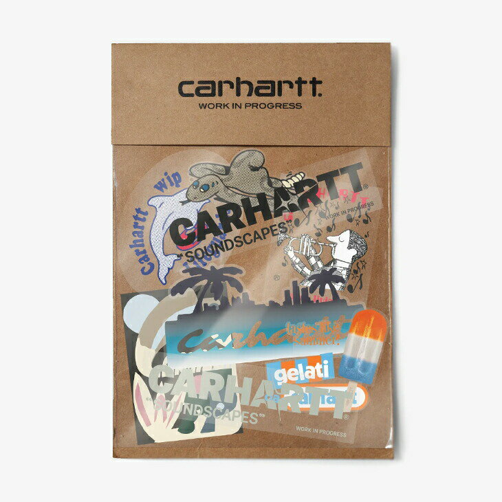 ��CARHARTT WIP��Sticker Bag/ �����ϡ���/���ƥå��� �Хå� 10P/�ޥ�����顼 #