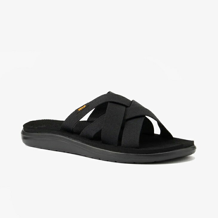 ・TEVA｜Voya Slide Strap Sandal/ テバ/ボヤ スライド ストラップ サンダル/ブラ...