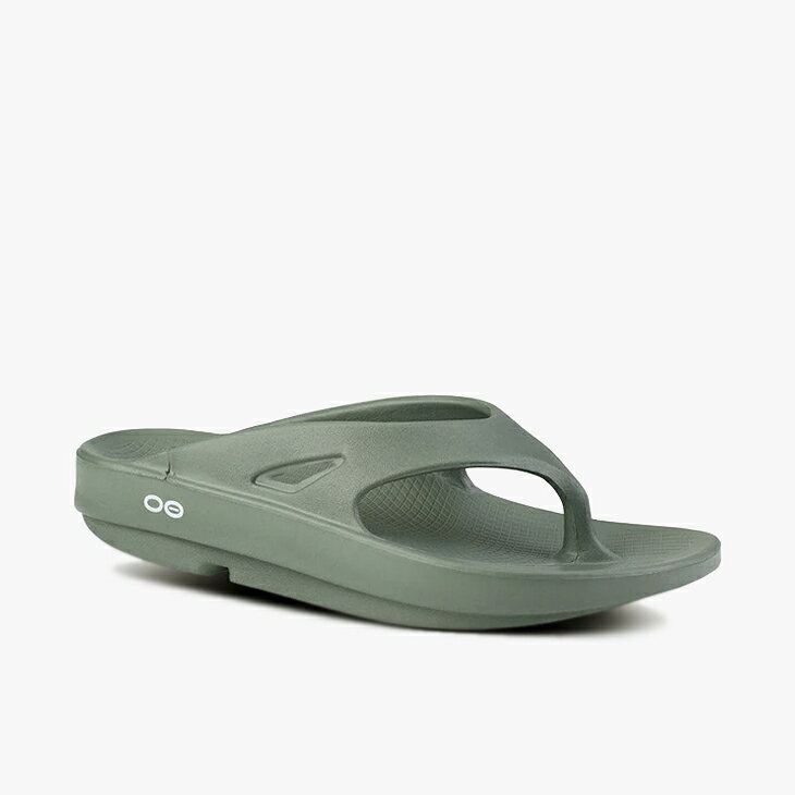 ・OOFOS｜Ooriginal Tongs Flip Sandal/ ウーフォス/ウーオリジナル トング フリップ サンダル/オリーブドラブ #