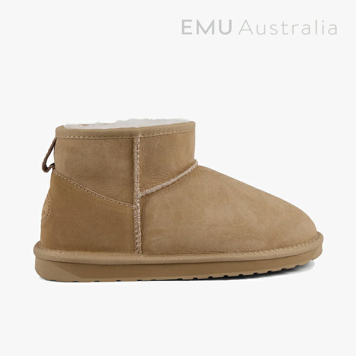 Rakuten - ：EMU｜W Stinger Micro Sheepskin/ エミュー/スティンガー マイクロ シープスキン ムートン/サンド #