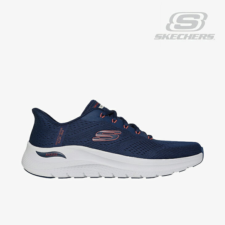 Rakuten - ・SKECHERS｜Slip-Ins Arch Fit 2.0 Lestur/ スケッチャーズ/スリップインズ アーチ フィット レストゥール /ネイビーxレッド #