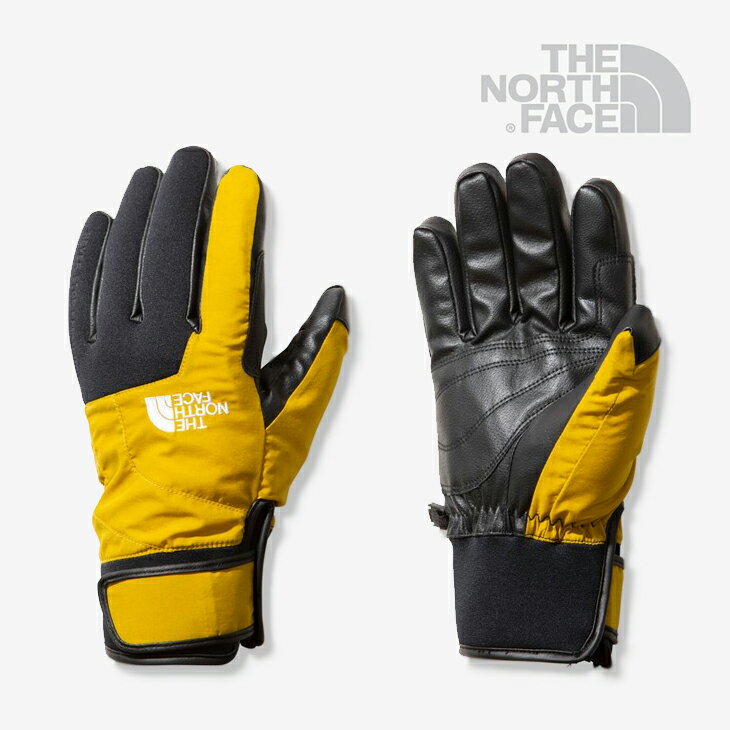 ザ・ノース・フェイス　手袋（メンズ） ・THE NORTH FACE｜Earthly Glove/ ノース フェイス/アースリー グローブ/ミネラルゴールド #