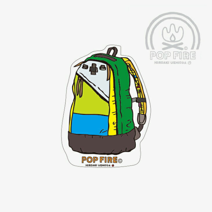 ・POPFIRE｜Outdoor Sticker - Goods/ ポップ