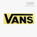 ・VANS｜FLV Logo Sticker - Goods/ ヴァンズ/FLV ロゴ ステッカー/Black #