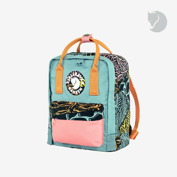 ・FJALLRAVEN｜Kanken Art Mini/ フェールラーベン/カンケン アート ミニ バックパック/ウッドランド #