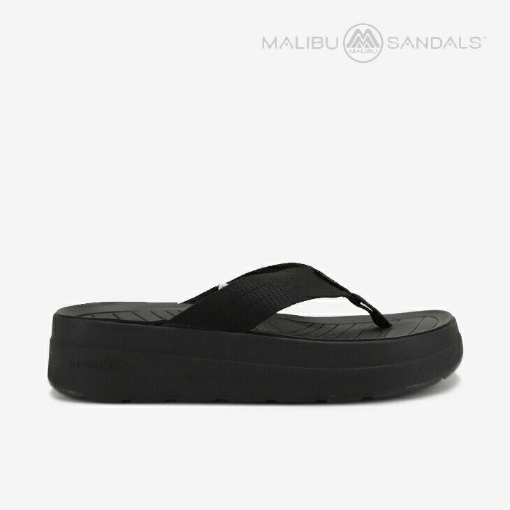 ・MALIBU SANDALS｜Surfrider Platform/ マリブ サンダルズ/サーフライダープラットフォーム/ブラック #