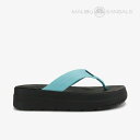 ＊MALIBU SANDALS｜Surfrider Platform/ マリブ サンダルズ/サーフライダープラットフォーム/サックスブルー #