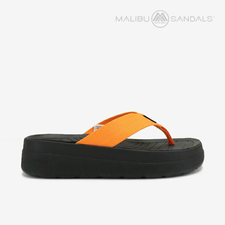 ＊MALIBU SANDALS｜Surfrider Platform/ マリブ サンダルズ/サーフライダープラットフォーム/オレンジ #