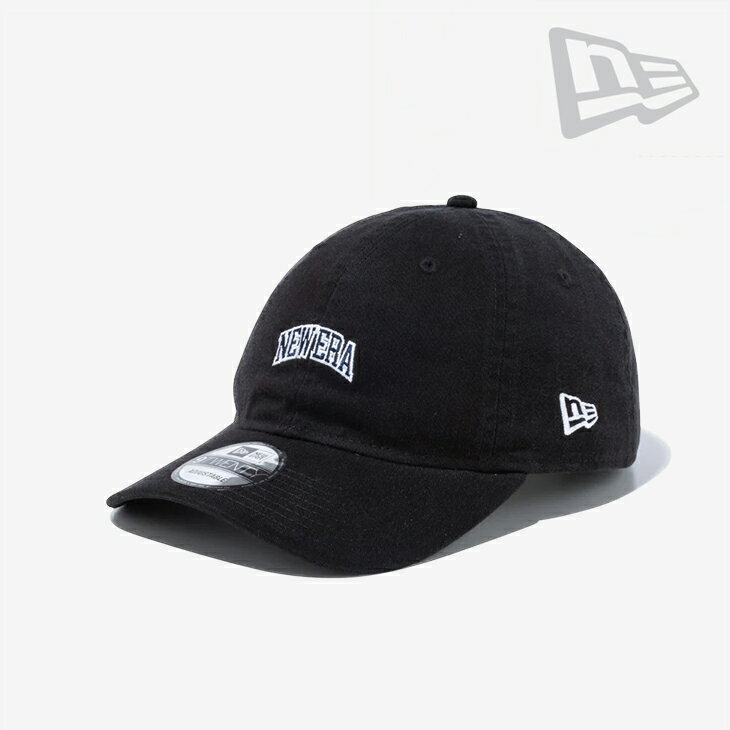 ・NEW ERA｜9Twenty Mini College Logo/ ニュー エラ/ナイントゥエンティ ミニ カレッジ ロゴ/ブラック #