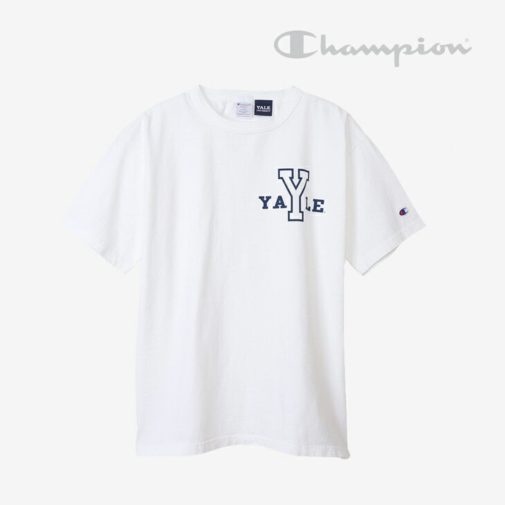 ＊CHAMPION｜USA Made T1011 SS T-Shirt Yale University/ チャンピオン/ショートスリーブ Tシャツ イエール/ホワイト