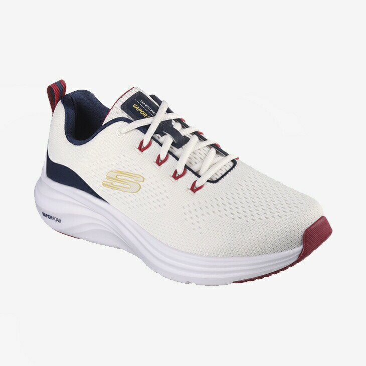 ：SKECHERS｜Vapor Foam/ スケッチャーズ/べーパー フォーム/ホワイトxネイビー #