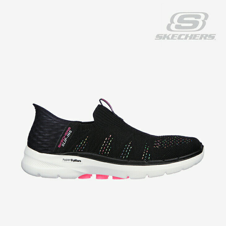 ・SKECHERS｜W Slip-ins Go Walk 6 Valentina/ スケッチャーズ/スリップインズ ゴー ウォーク 6 ヴァレンティナ/ブラック #