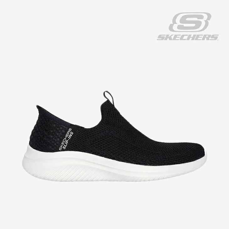 ・SKECHERS｜W Slip-Ins Ultra Flex 3.0 Easy Win Wide Fit/ スケッチャーズ/スリップインズ ウルトラ フレックス イージー ウィン ワイド フィット/ブラック #のサムネイル