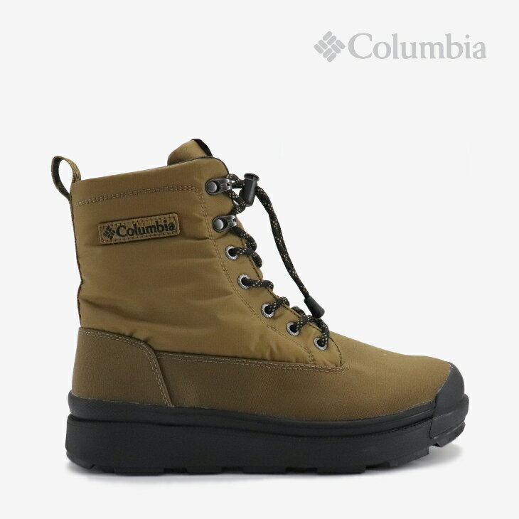 ・COLUMBIA｜Sapland 4 WP Omni-Heat Vibram Arctic Grip AT/ コロンビア/サップランド 4 ウォータープルーフ オムニヒート ビブラム アークティック グリップ サイドジップ/エルクブラウン #