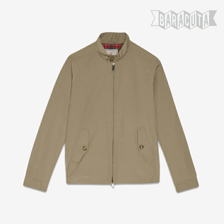 BARACUTA｜G4 Original Cloth Harrington Jacket/ バラクータ/G4 オリジナル クロス ハリントン ジャケット スイングトップ/タン
