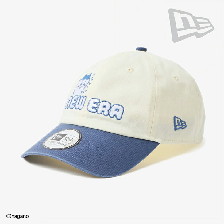 ・NEW ERA｜xChiikawa Casual Classic 2-Tone Hachiware/ ニュー エラ/ちいかわ カジュアル クラシック 2トーン ハチワレ/クロームホワイトxスレート #