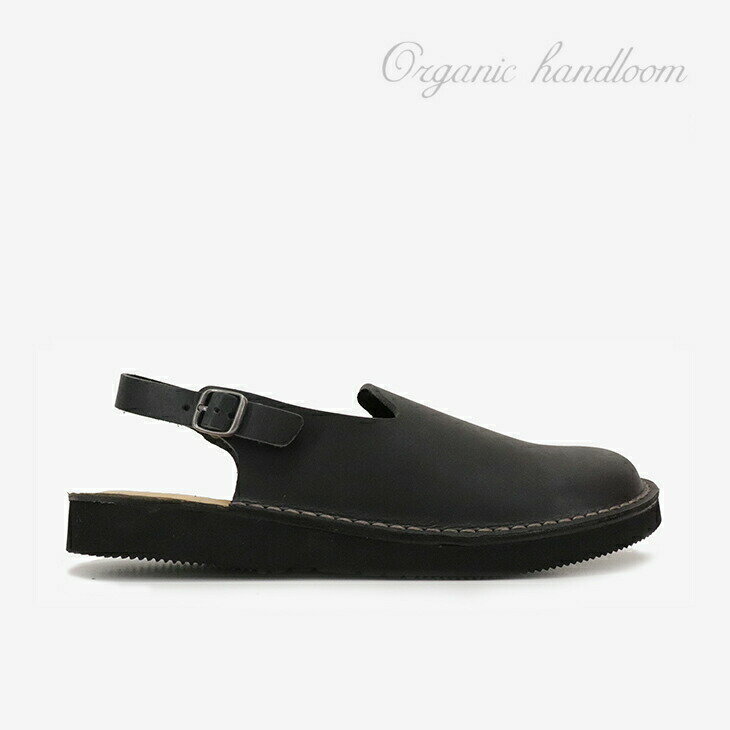 ・ORGANIC HANDLOOM｜Japan Made Meissen Clog Oil Leather/ オーガニックハンドルーム/ジャパン メイ..
