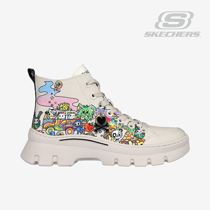 ＊SKECHERS｜W Tokidoki Roadies Surge Keep Groov’n/ スケッチャーズ/ローディーズ サージ キープ グルーヴィン/ナチュラル #