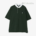 コロンビア ポロシャツ メンズ ＊COLUMBIA｜James Brook Short Sleeve Rugby Shirt/ コロンビア/ジェームス ブルック ショート スリーブ ラグビー シャツ/スプルース #