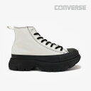 ＊CONVERSE｜All Star (R) Trekwave Hi/ コンバース/オール スター トレックウェーブ ハイ/ホワイトxブラック #