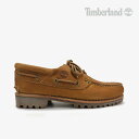 ＊TIMBERLAND｜3-Eye Lug Handsewn Boat Shoe Regenerative Leather/ ティンバーランド/スリーアイ ラグ ハンドソーン ボート シューズ レザー/ブラウン #