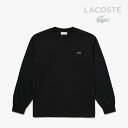 LACOSTE｜Basic Long Sleeve T-shirt/ ラコステ/ベーシック ロング スリーブ Tシャツ/ブラック