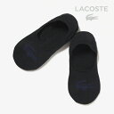 ラコステ 靴下 レディース ・LACOSTE｜W Croc Jacquard Ladies Foot Cover/ ラコステ/クロック ジャカード レディース フット カバー/ブラック #