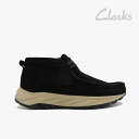 ＊CLARKS｜Wallabee Eden Suede Vibram/ クラークス/ワラビー エデン モカシン スウェード ビブラム/ブラック #