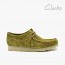 ＊CLARKS｜Wallabee Cord Suede/ クラークス/ワラビー モカシン コード スウェード/ミッドグリーン # 1