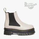 ドクターマーチン サイドゴアブーツ レディース ・DR.MARTENS｜W Audrick Quad Chelsea Nappa Lux/ ドクター マーチン/オードリック クアッド チェルシー ナッパ ラックス/ヴィンテージトープ #