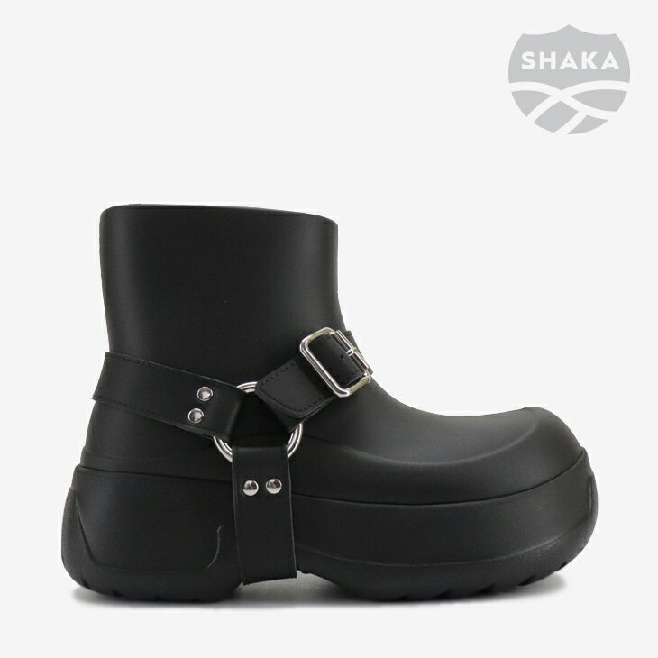 樂天商城 - ：SHAKA｜W All Weather Ring Bootie EV Platform/ シャカ/オール ウェザー リング ブーティー EVA プラットフォーム/ブラック #
