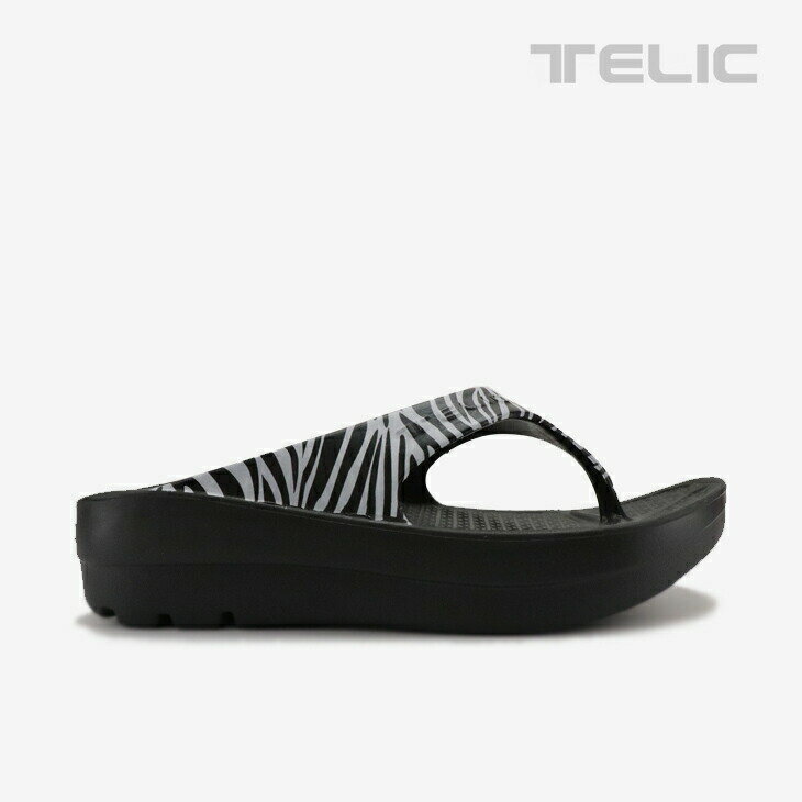 ＊TELIC｜W Flip Flop/ テリック/ダブル フリップ フロップ - トング/ゼブラ #